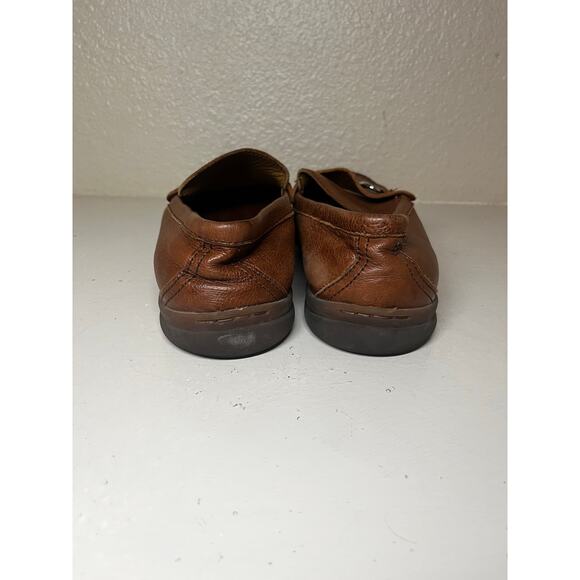 Johnston & Murphy horse-bit loafers - good condition- size 8.5 - Picture 3 of 9
